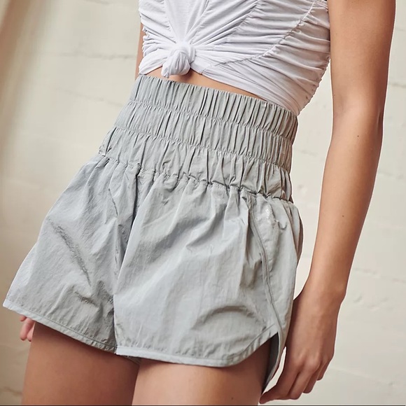 Free People The Way Home Shorts Blue Medium - Picture 4 of 4